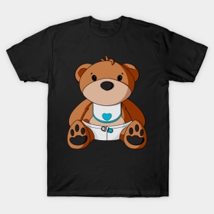 Baby Boy Teddy Bear T-Shirt